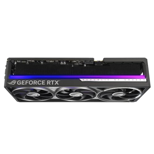 ASUS ROG Astral GeForce RTX™ 5090 OC Edition Graphics Card, NVIDIA (PCIe® 5.0, 32GB GDDR7, HDMI®/DP 2.1, 3.8-Slot, 4-Fan Design, Axial-tech Fans, Patented Vapor Chamber, Phase-Change GPU Thermal Pad)