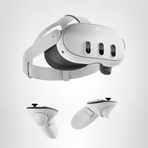 Meta Quest 3 512GB | VR Headset — Thirty Percent Sharper Resolution — 2X Graphical Processing Power — Virtual Reality Without Wires — Access to 40+ Games with a 3-Month Trial of Meta Horizon+ Included