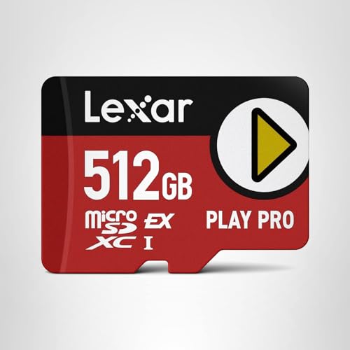 Lexar 1TB Play PRO microSD Express Card, UHS-I, C10, U3, V30, Full HD, 4K, Up to 900/600 MB/s Memory Card, Nintendo-Switch 2, ASUS ROG Ally, Steam Deck (LMSXPS0001T-BNNNU) - Image #0