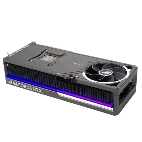 ASUS ROG Astral GeForce RTX™ 5090 OC Edition Graphics Card, NVIDIA (PCIe® 5.0, 32GB GDDR7, HDMI®/DP 2.1, 3.8-Slot, 4-Fan Design, Axial-tech Fans, Patented Vapor Chamber, Phase-Change GPU Thermal Pad)