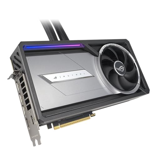 ASUS ROG Astral GeForce RTX™ 5090 OC Edition Graphics Card, NVIDIA (PCIe® 5.0, 32GB GDDR7, HDMI®/DP 2.1, 3.8-Slot, 4-Fan Design, Axial-tech Fans, Patented Vapor Chamber, Phase-Change GPU Thermal Pad)