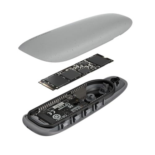 ASUS ROG Strix Arion White M.2 NVMe SSD Enclosure-USB3.2 Gen 2x1 Type-C (10Gbps), Dual USB-C to C & USB-C to A, Screwdriver-Free, Thermal Pads Included, Fits PCIe 2280/2260/2242/2230 M Key/B+M Key