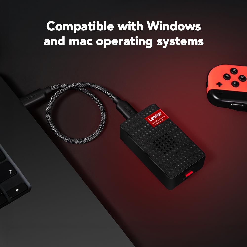 Lexar 1TB Play PRO microSD Express Card, UHS-I, C10, U3, V30, Full HD, 4K, Up to 900/600 MB/s Memory Card, Nintendo-Switch 2, ASUS ROG Ally, Steam Deck (LMSXPS0001T-BNNNU) - Image #0