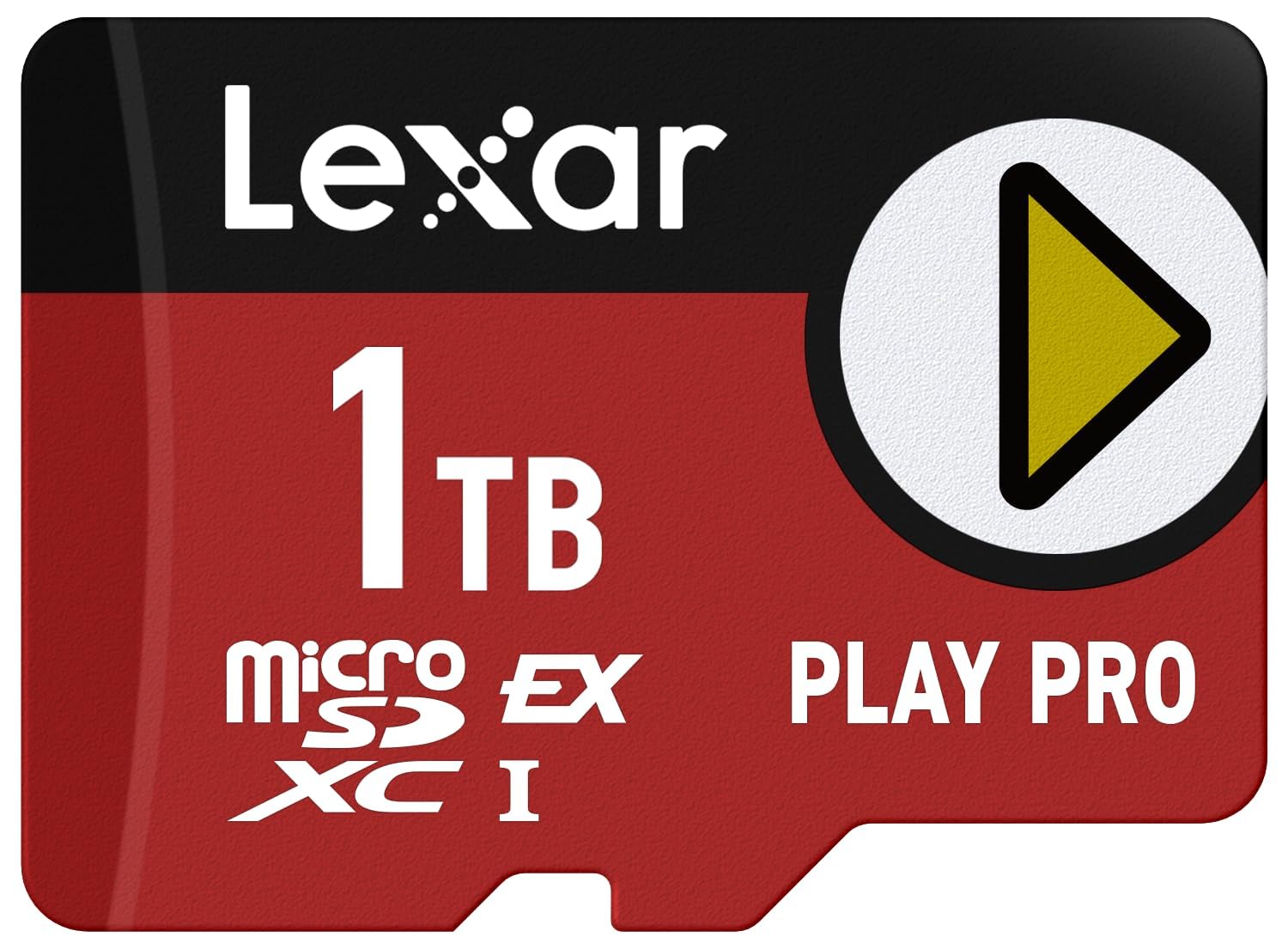 Lexar 1TB Play PRO microSD Express Card, UHS-I, C10, U3, V30, Full HD, 4K, Up to 900/600 MB/s Memory Card, Nintendo-Switch 2, ASUS ROG Ally, Steam Deck (LMSXPS0001T-BNNNU) - Image #0
