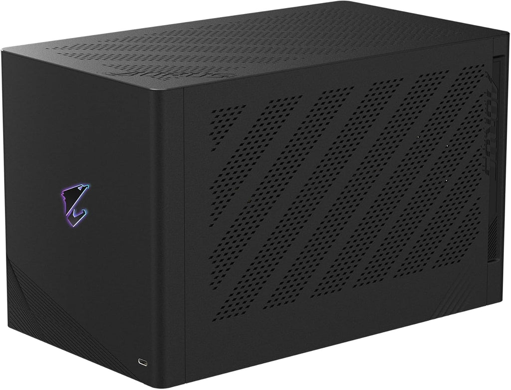GIGABYTE AORUS RTX 5090 AI Box Graphics Card - External GPU (32GB GDDR7, 512-bit, PCIe 5.0, HDMI/DP 2.1b, 240mm Radiator, Silent Fans, Direct-Coverage Copper Plate, Thunderbolt 5™)