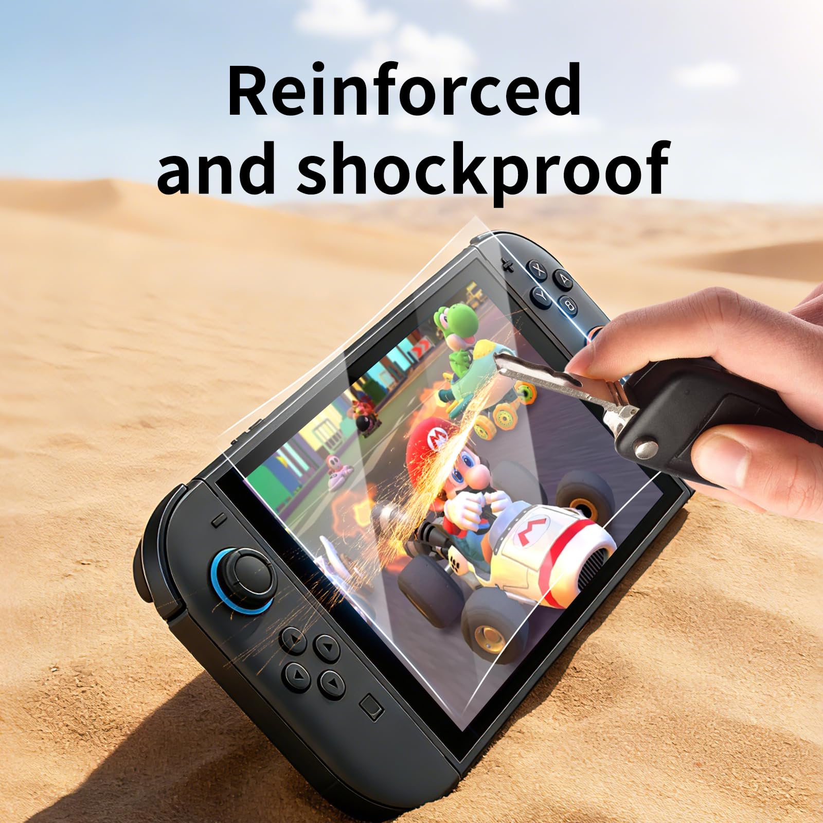 2-Pack Switch 2 Screen Protector 7.9-inch - AR Anti-Glare, 96% Transmittance, 0.175mm Ultra-Thin, Bubble-Free Installation, Anti-Fingerprint, Scratch-Resistant for Nintendo Switch 2 - Image #0