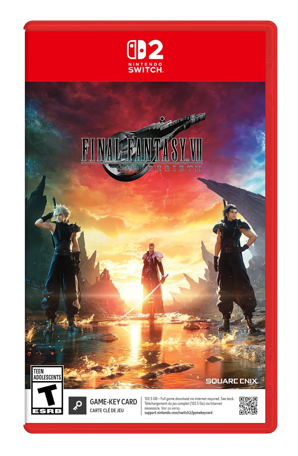 FINAL FANTASY VII REBIRTH – Nintendo Switch 2 (Day One Edition Includes Exclusive Magic: The Gathering—FINAL FANTASY Promo Card)